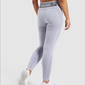 Gymshark Flex High Waisted Leggings - Blue/Grey